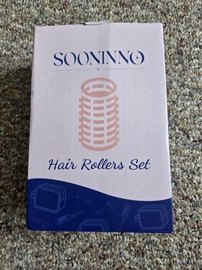 Pink Hair Rollers Set